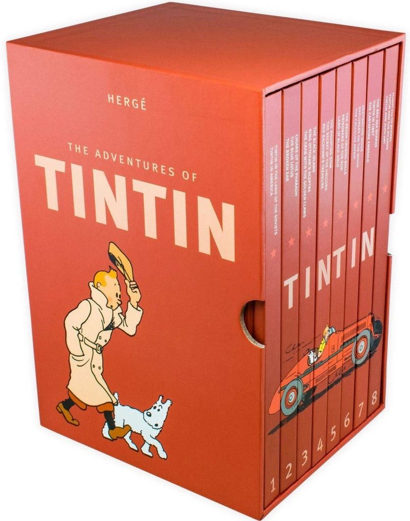 Adventures Tintin Hergé Compact Edition 8 Books Box Set Ages 7+ Hardback