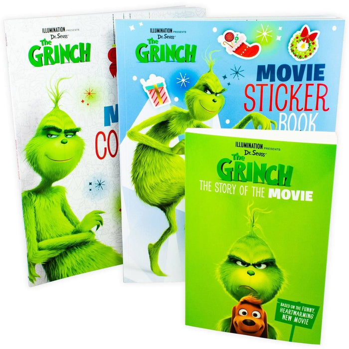 The Grinch 3 Book Collection - Ages 9-14 - Paperback - Dr.Seuss 9-14 Harper Collins