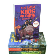 The Last Kids on Earth Collection 4 Books Set By Max Brallier Netflix Original 9-14 Egmont