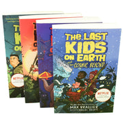 The Last Kids on Earth Collection 4 Books Set By Max Brallier Netflix Original 9-14 Egmont