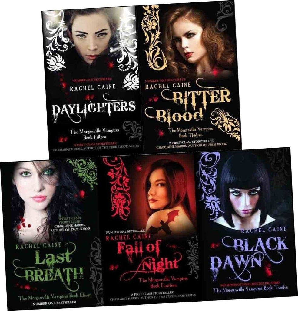 Morganville Vampires Collection 5 Books Set Series 3 Rachel Caine Ages 14+ Paperback