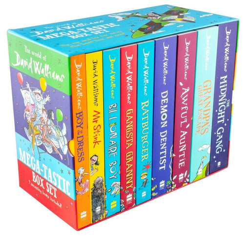 The World of David Walliams: Mega-tastic 9 Books Box Set 9-14 Harper Collins