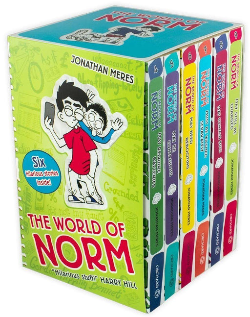 The World of Norm Collection 6 Books Set - Ages 9-14 - Paperback - Jonathan Meres 9-14 Orchard Books