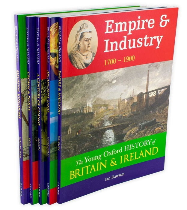 The Young Oxford History of Britain and Ireland 5 Book Collection - Ages 9-14 - Paperback 9-14 Oxford University Press