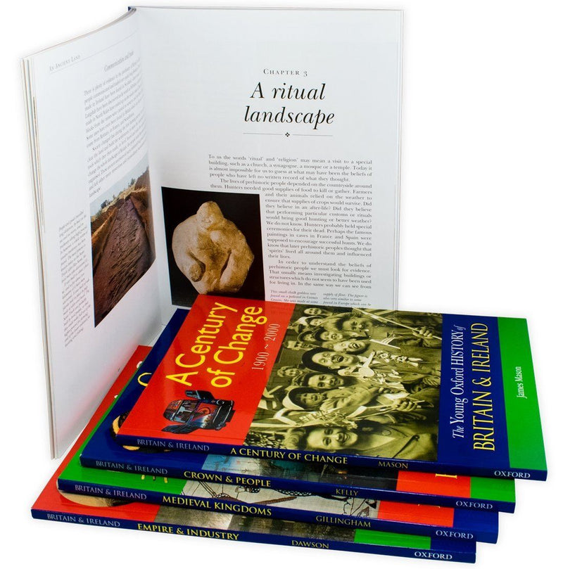 The Young Oxford History of Britain and Ireland 5 Book Collection - Ages 9-14 - Paperback 9-14 Oxford University Press