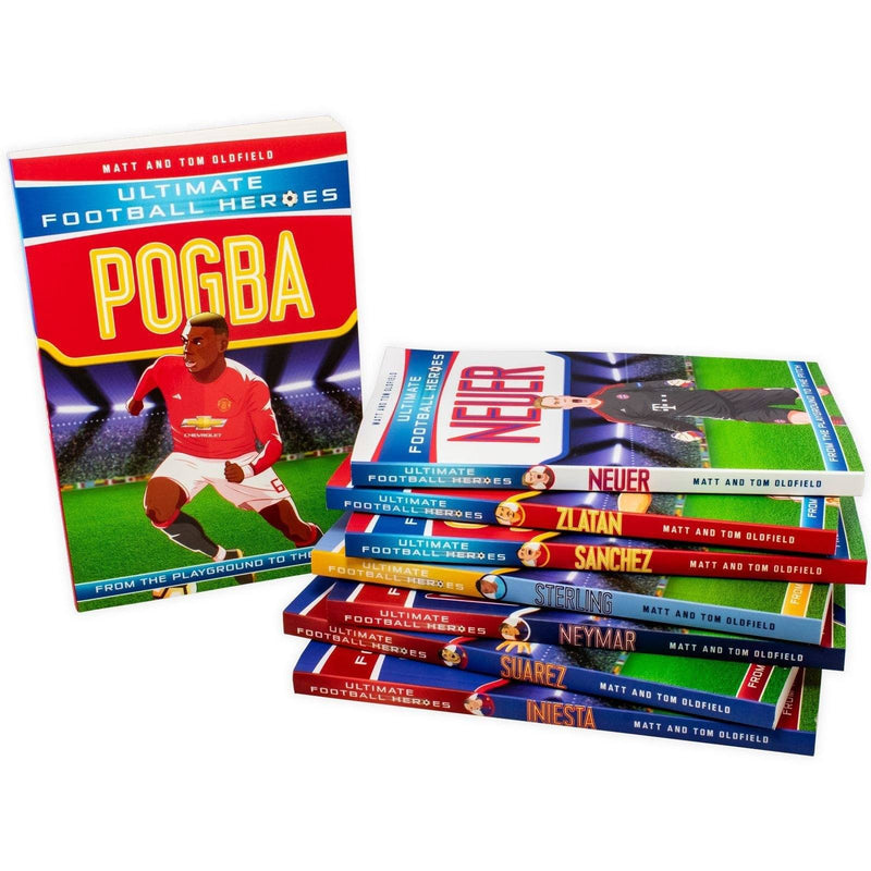 Ultimate Football Heroes Series 2 - 8 Book Collection 9-14 John Blake Books