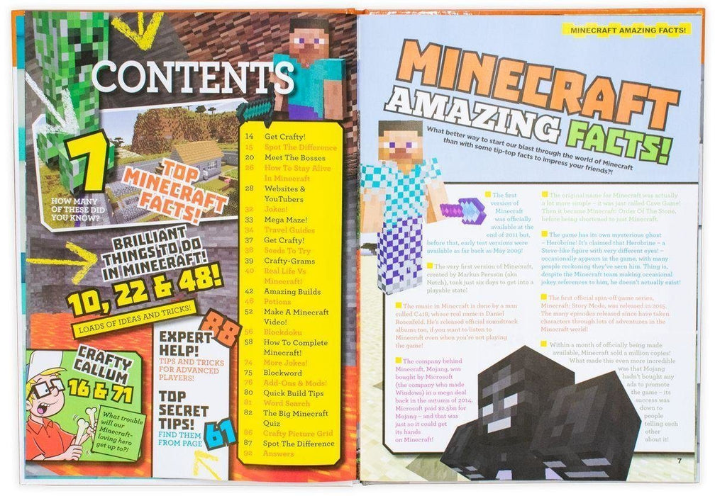 Unofficial Minecraft Guide 2019 Annual: Secrets and Cheats 9-14 Centum Books Ltd