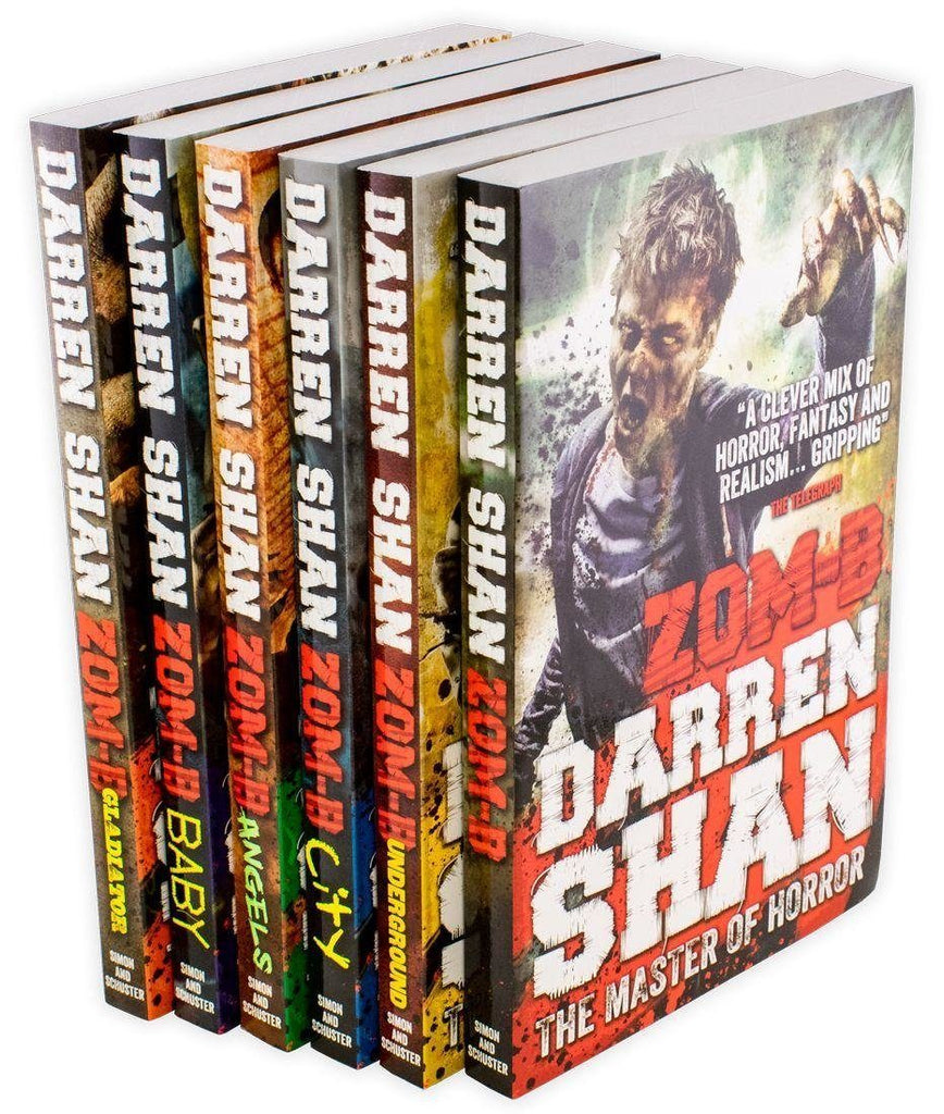 Zom B Series Darren Shan 6 Books Collection Set Ages 14+ Paperback