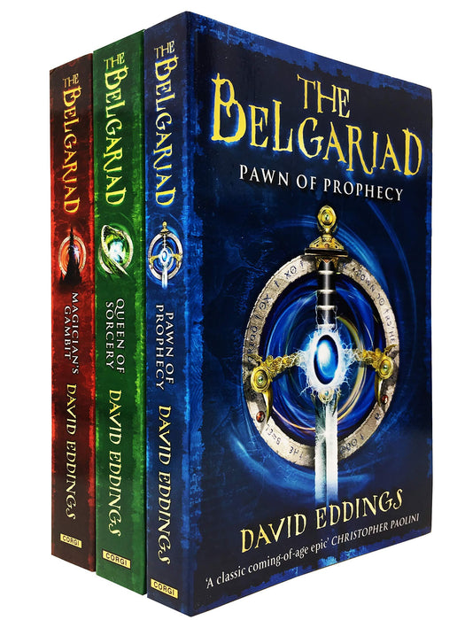 The Belgariad 3 Books Collection Set by David Eddings - Papeback - Young Adult Young Adult Corgi