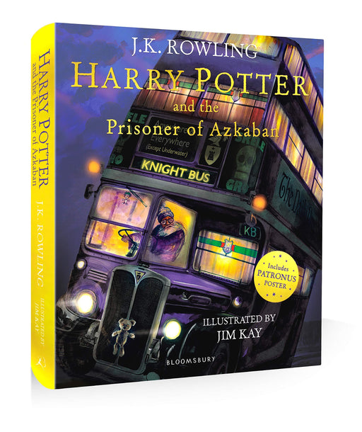 Harry Potter and the Prisoner of Azkaban: Illustrated Edition by J.K. Rowling - Paperback- Age 9-14 9-14 Bloomsbury Children's Books