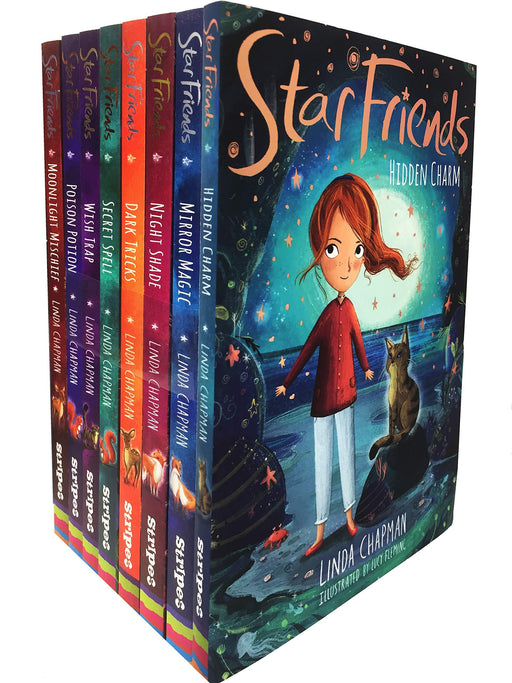Star Friends Series 8 Books Collection Set by Linda Chapman - Paperback - Age 7-9 7-9 Stripes Publishing