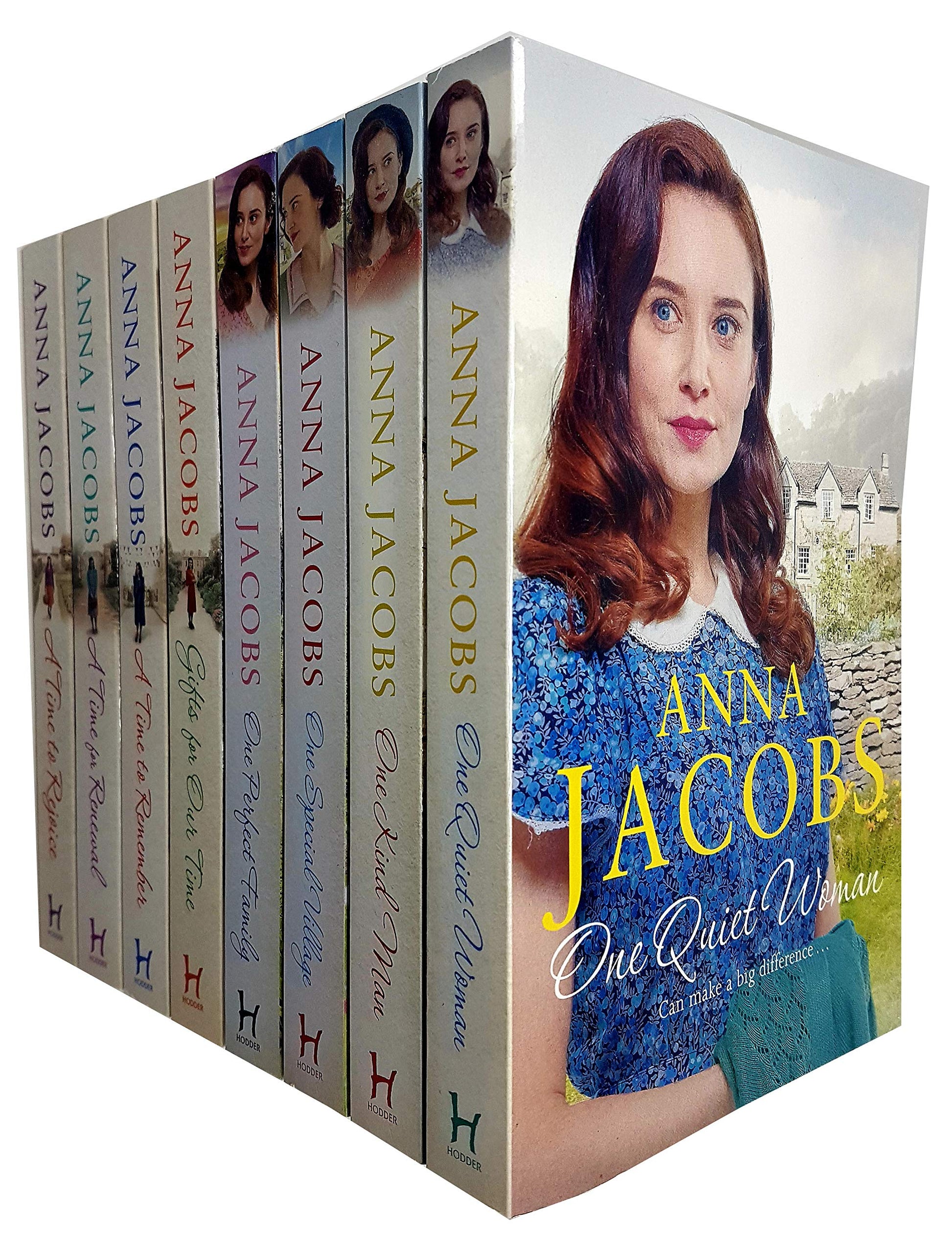 Anna Jacobs Ellindale and Rivenshaw Series 8 Books Collection Set Fi
