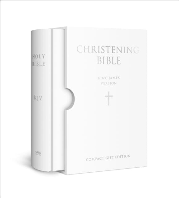 HOLY BIBLE: King James Version (KJV) White Compact Christening Edition by Collins KJV Bibles Extended Range HarperCollins Publishers