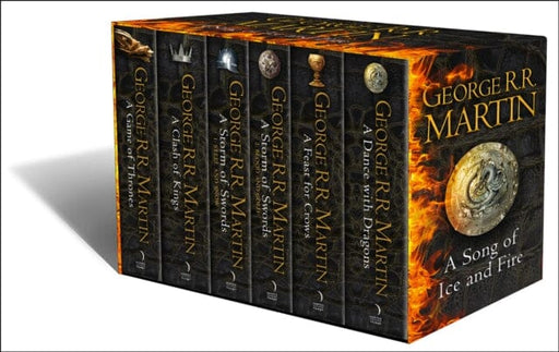 A Game of Thrones: The Story Continues (6 Books) by George R. R. Martin Extended Range HarperCollins Publishers