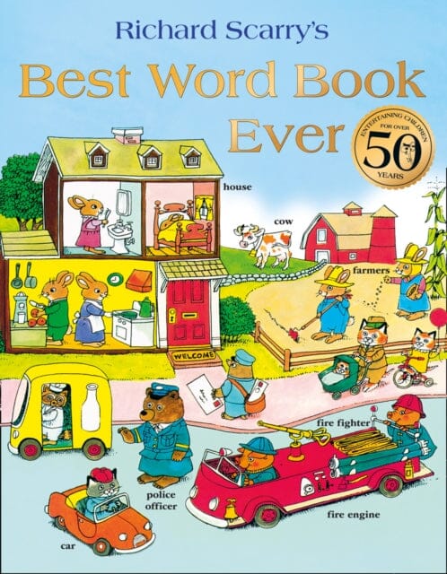 Best Word Book Ever by Richard Scarry Extended Range HarperCollins Publishers