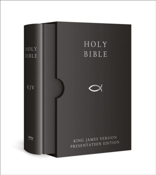 HOLY BIBLE: King James Version (KJV) Black Presentation Edition by Collins KJV Bibles Extended Range HarperCollins Publishers