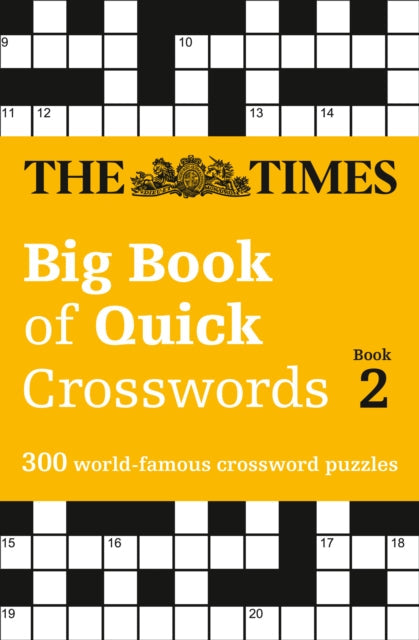 The Times Big Book of Quick Crosswords 2 Extended Range HarperCollins Publishers