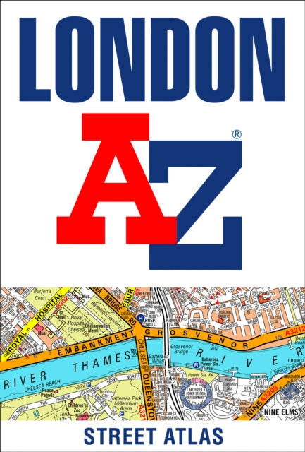London A-Z Street Atlas by A-Z maps Extended Range HarperCollins Publishers