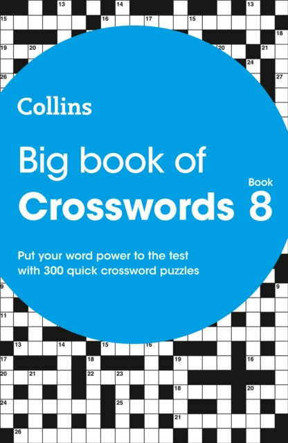 Big Book of Crosswords 8 by Collins Puzzles Extended Range HarperCollins Publishers