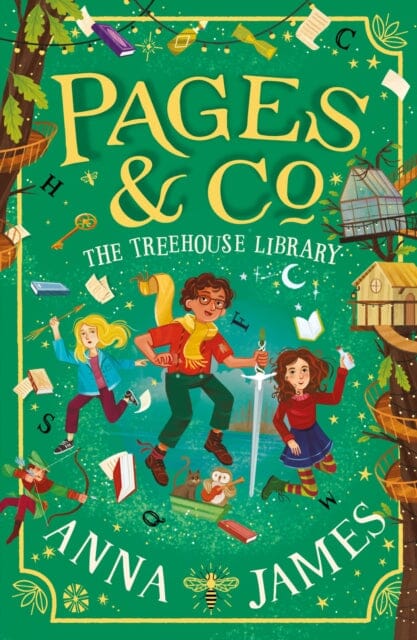 Pages & Co.: The Treehouse Library by Anna James Extended Range HarperCollins Publishers