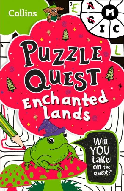 Puzzle Quest Enchanted Lands by Kia Marie Hunt Extended Range HarperCollins Publishers