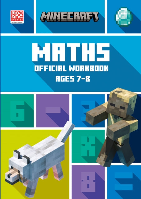 Minecraft Maths Ages 7-8: Official Workbook by Collins KS1 Extended Range HarperCollins Publishers