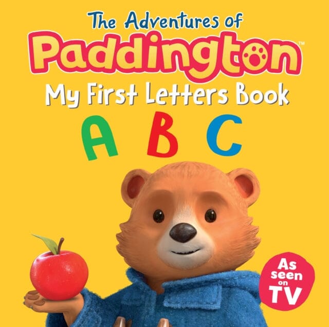 The Adventures of Paddington: My First Letters Book by HarperCollins Children's Books Extended Range HarperCollins Publishers