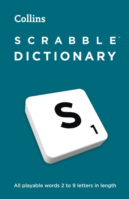 SCRABBLE Dictionary: The Official Scrabble Solver - All Playable Words 2-9 Letters in Length Extended Range HarperCollins Publishers