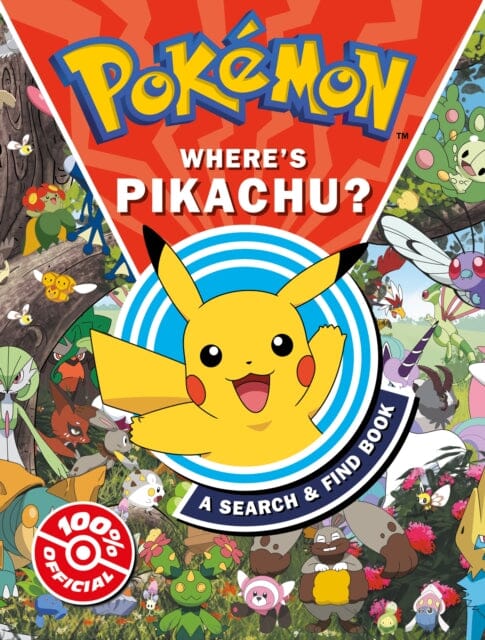 Pokemon Where's Pikachu? A search & find book by Pokemon Extended Range HarperCollins Publishers