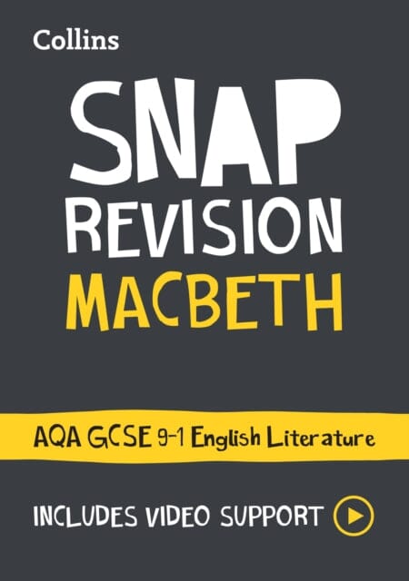 Macbeth: AQA GCSE 9-1 English Literature Text Guide : Ideal for Home Learning, 2023 and 2024 Exams Extended Range HarperCollins Publishers