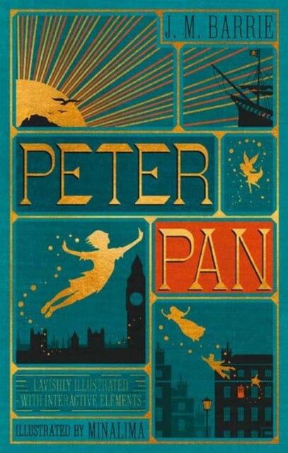 Peter Pan (MinaLima Edition) (lllustrated with Interactive Elements) by J. M Barrie Extended Range HarperCollins Publishers Inc