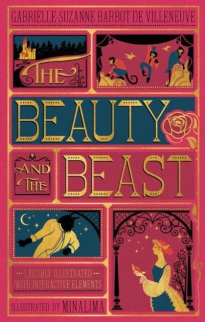 Beauty and the Beast, The (MinaLima Edition): (Illustrated with Interactive Elements) by Gabrielle-Suzanna Barbot de Villenueve Extended Range HarperCollins Publishers Inc