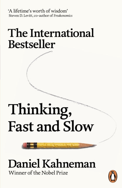 Thinking, Fast and Slow by Daniel Kahneman Extended Range Penguin Books Ltd