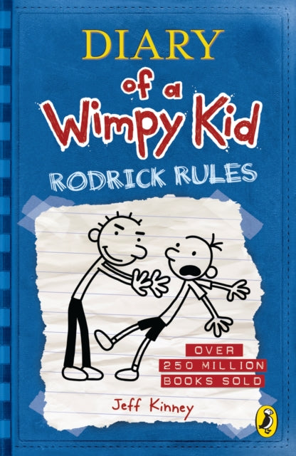 Diary of a Wimpy Kid: Rodrick Rules (Book 2) by Jeff Kinney Extended Range Penguin Random House Children's UK