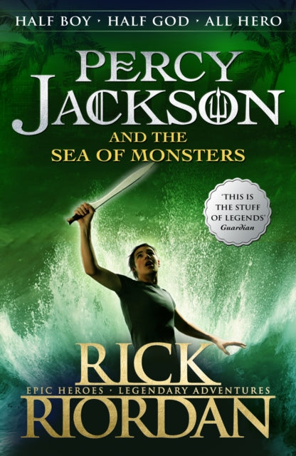 Percy Jackson and the Sea of Monsters (Book 2) by Rick Riordan Extended Range Penguin Random House Children's UK