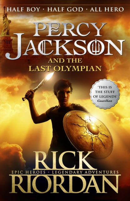 Percy Jackson and the Last Olympian (Book 5) by Rick Riordan Extended Range Penguin Random House Children's UK