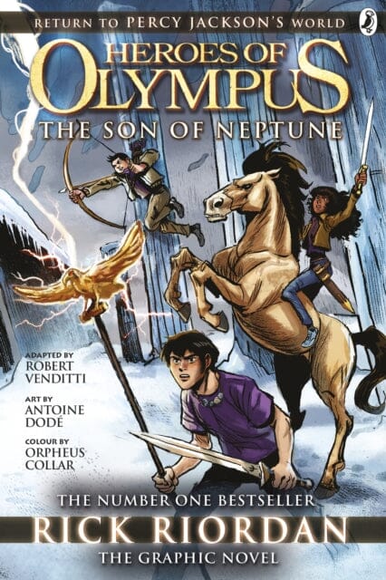 The Son of Neptune: The Graphic Novel (Heroes of Olympus Book 2) by Rick Riordan Extended Range Penguin Random House Children's UK