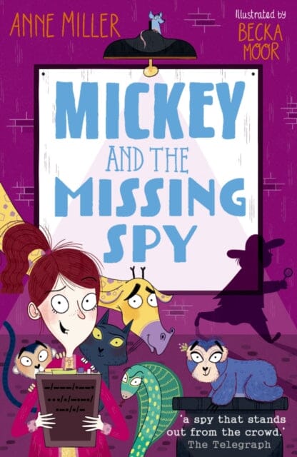 Mickey and the Missing Spy by Anne Miller Extended Range Oxford University Press