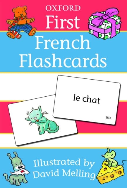 Oxford First French Flashcards by David Melling Extended Range Oxford University Press