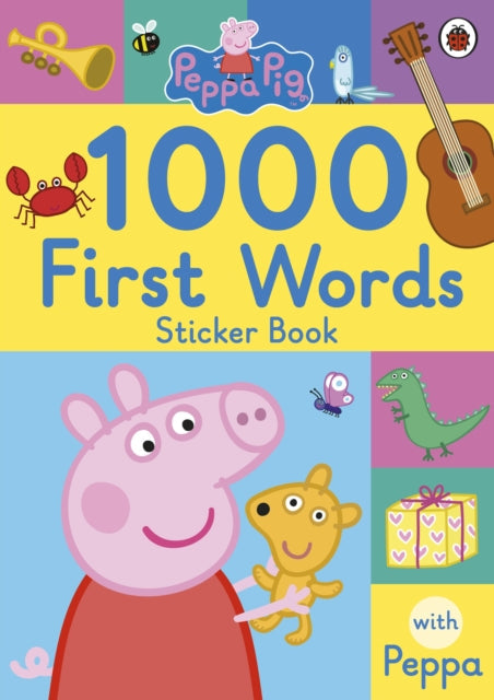 Peppa Pig: 1000 First Words Sticker Book Extended Range Penguin Random House Children's UK