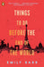 Things to do Before the End of the World by Emily Barr Extended Range Penguin Random House Children's UK
