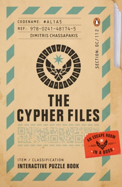 The Cypher Files: An Escape Room... in a Book! by Dimitris Chassapakis Extended Range Penguin Books Ltd