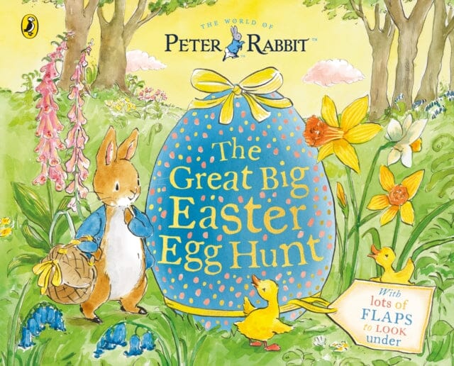 Peter Rabbit Great Big Easter Egg Hunt: A Lift-the-Flap Storybook by Beatrix Potter Extended Range Penguin Random House Children's UK
