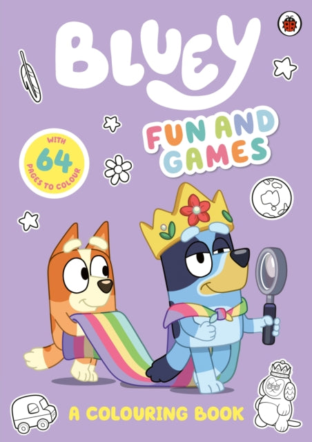 Bluey: Fun and Games Colouring Book Extended Range Penguin Random House Children's UK
