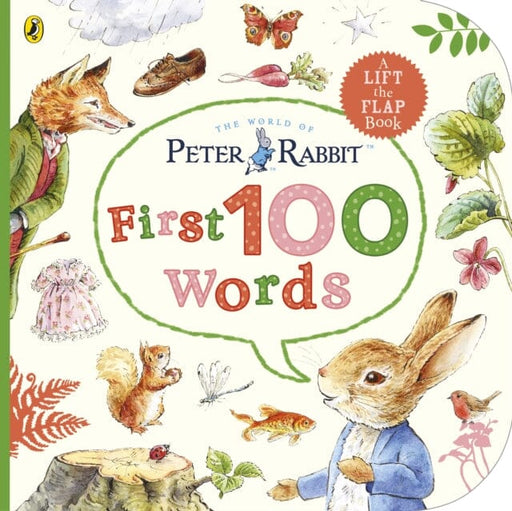 Peter Rabbit Peter's First 100 Words by Beatrix Potter Extended Range Penguin Random House Children's UK