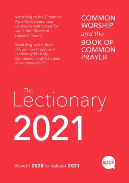 Common Worship Lectionary 2021 Extended Range SPCK Publishing