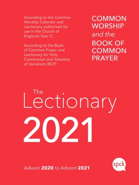 Common Worship Lectionary 2021 Spiral Bound Extended Range SPCK Publishing