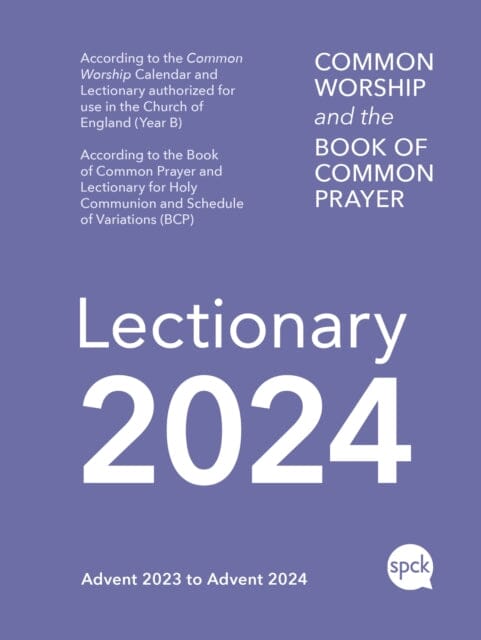Common Worship Lectionary 2024 Extended Range SPCK Publishing