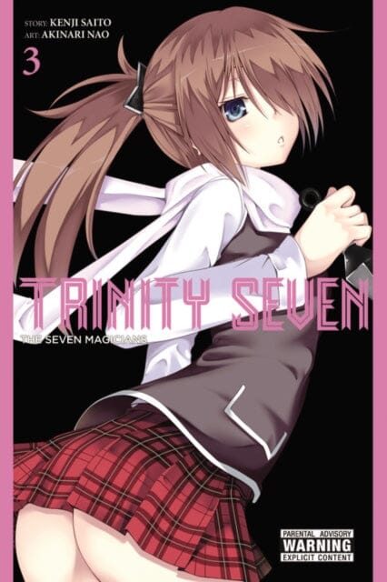 Trinity Seven, Vol. 3 : The Seven Magicians by Kenji Saitou Extended Range Little, Brown & Company