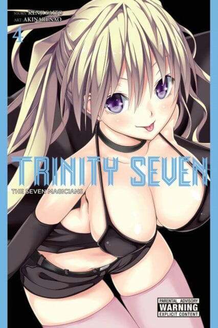 Trinity Seven, Vol. 4 : The Seven Magicians by Kenji Saitou Extended Range Little, Brown & Company